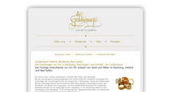Desktop Screenshot of goldankauf-goldwaage.de